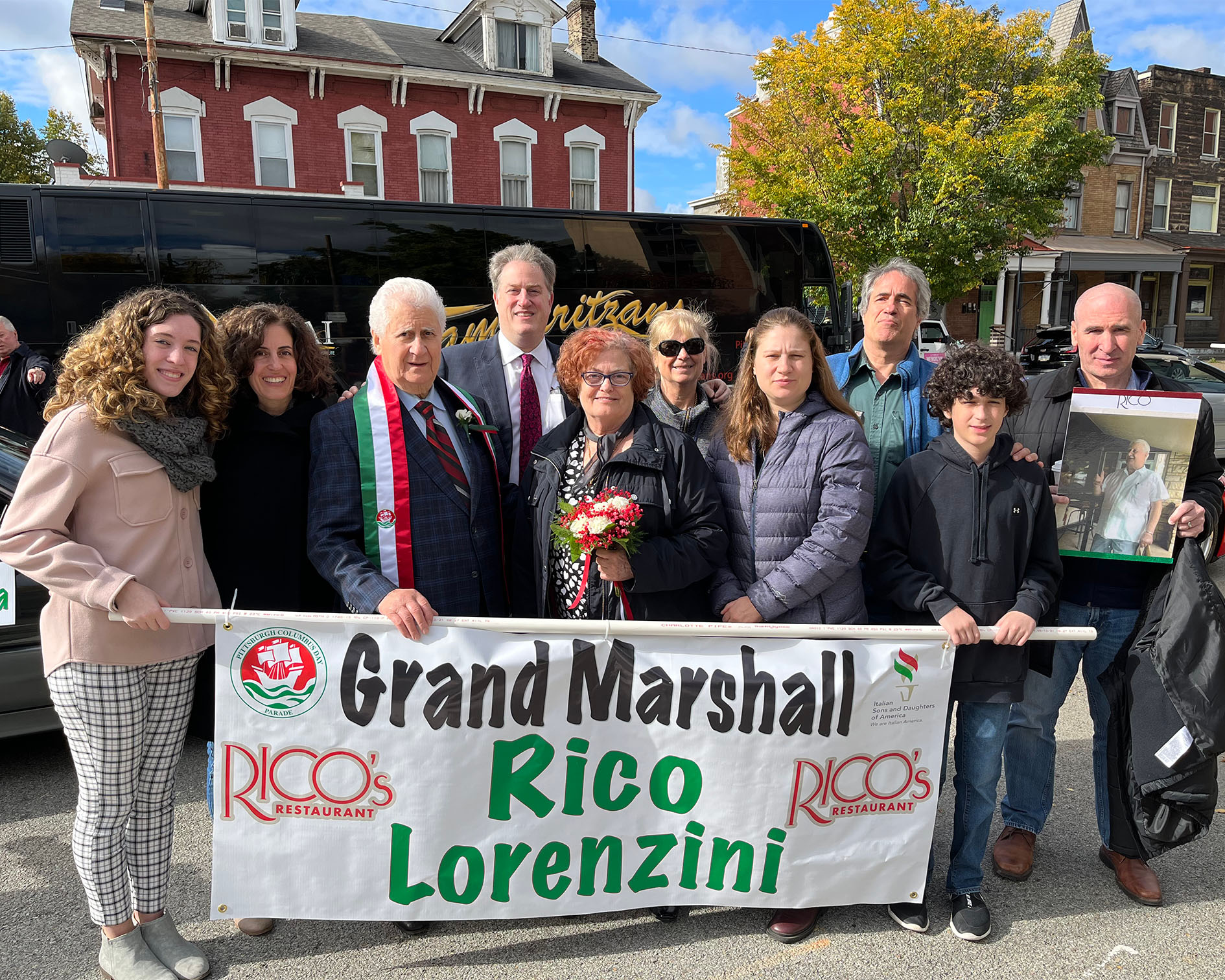 Rico Lorenzini: Grand Marshal of 34th Annual Columbus Day Parade